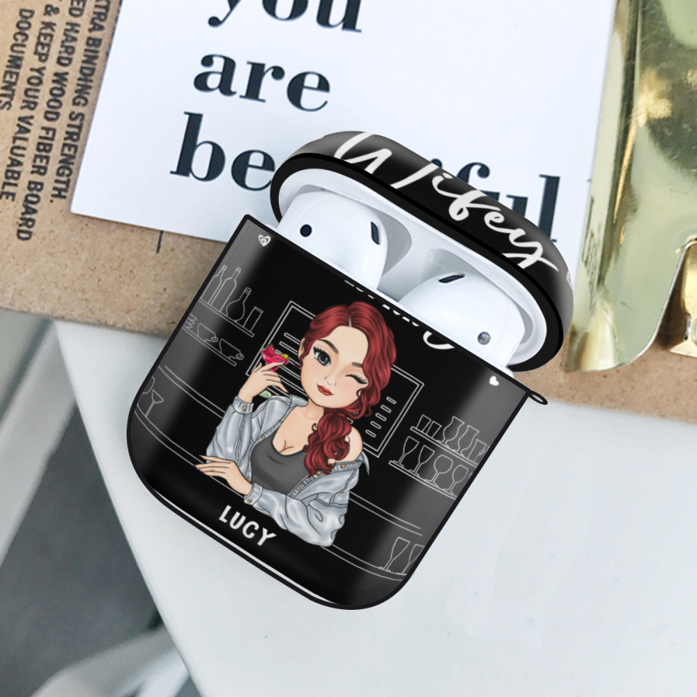 Bar Couple-Personalized AirPods 2nd Generation Earphone Protective Case