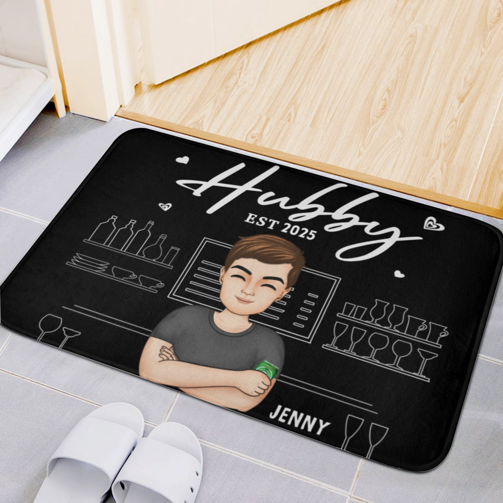 Husband Wife - Personalized Floormats