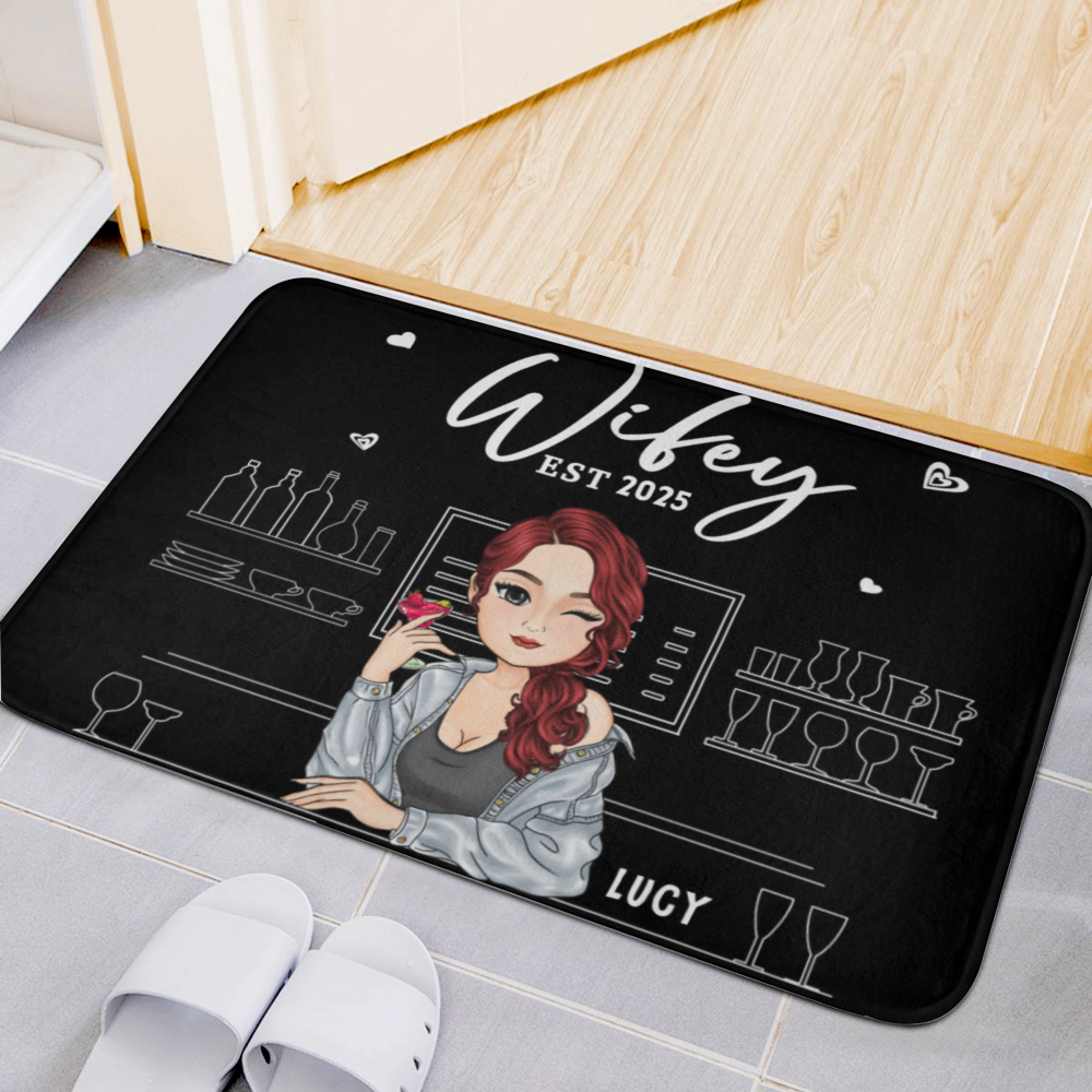Husband Wife - Personalized Floormats