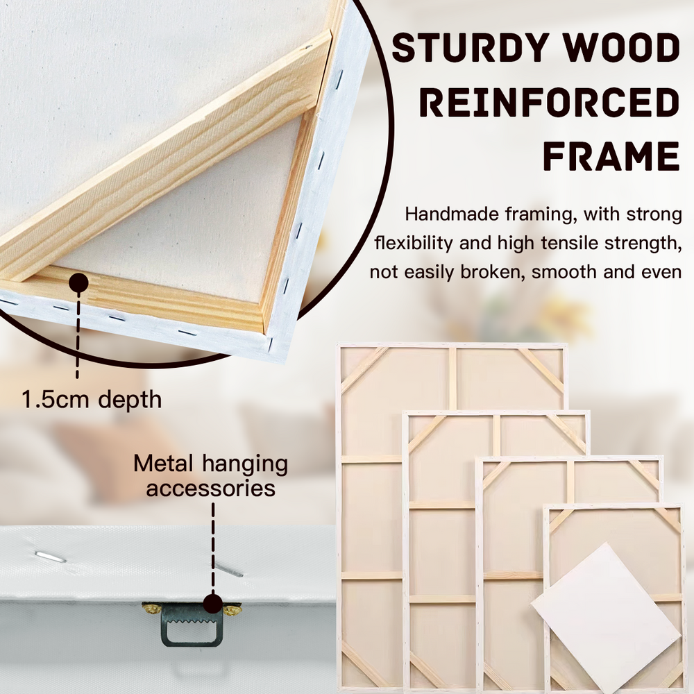 Trusting in The Lord Canvas Painting  Creative Pattern,Single  Frameless Canvas Painting.