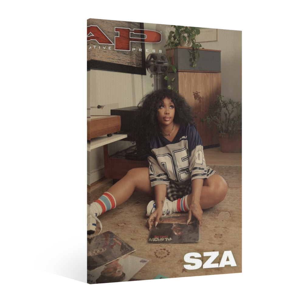 ArtÉlan Poster Cover  Design,Triple Frameless Canvas Painting