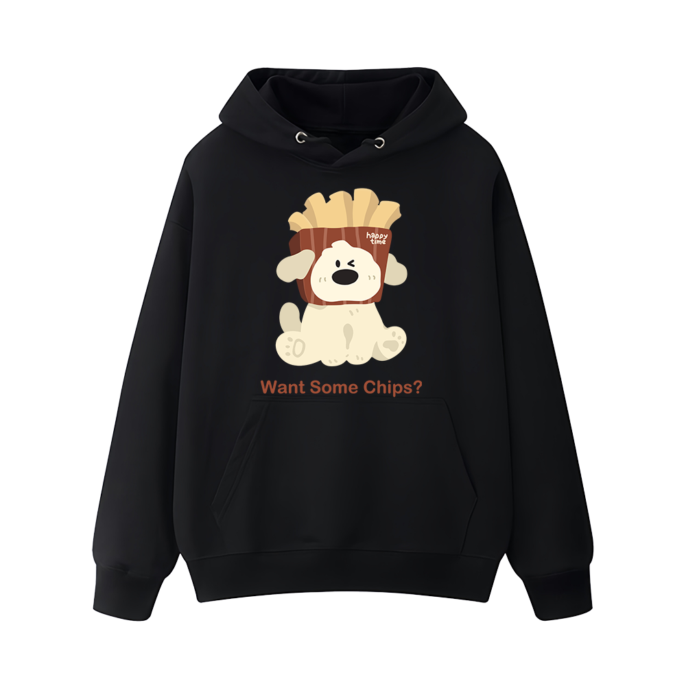 French Fries Puppy Creative Pattern T-Shirts, Hoodies, Sweatshirts