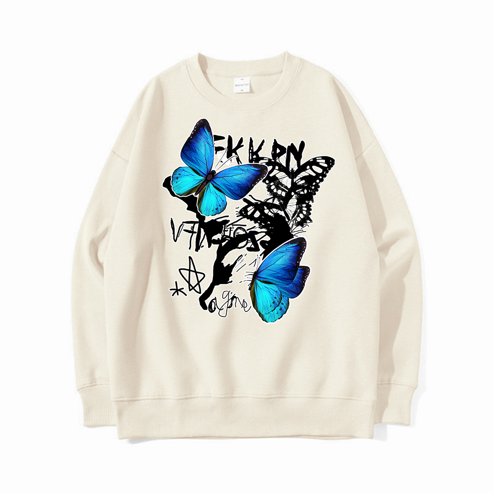 Butterfly Graffiti Print T-Shirts, Hoodies, Sweatshirts