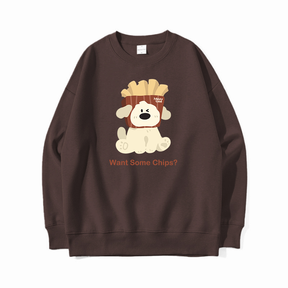 French Fries Puppy Creative Pattern T-Shirts, Hoodies, Sweatshirts