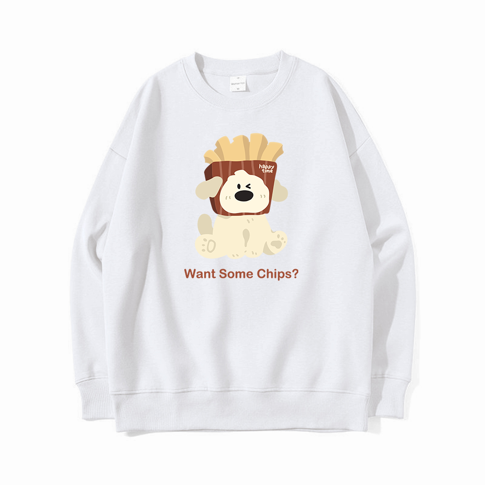 French Fries Puppy Creative Pattern T-Shirts, Hoodies, Sweatshirts