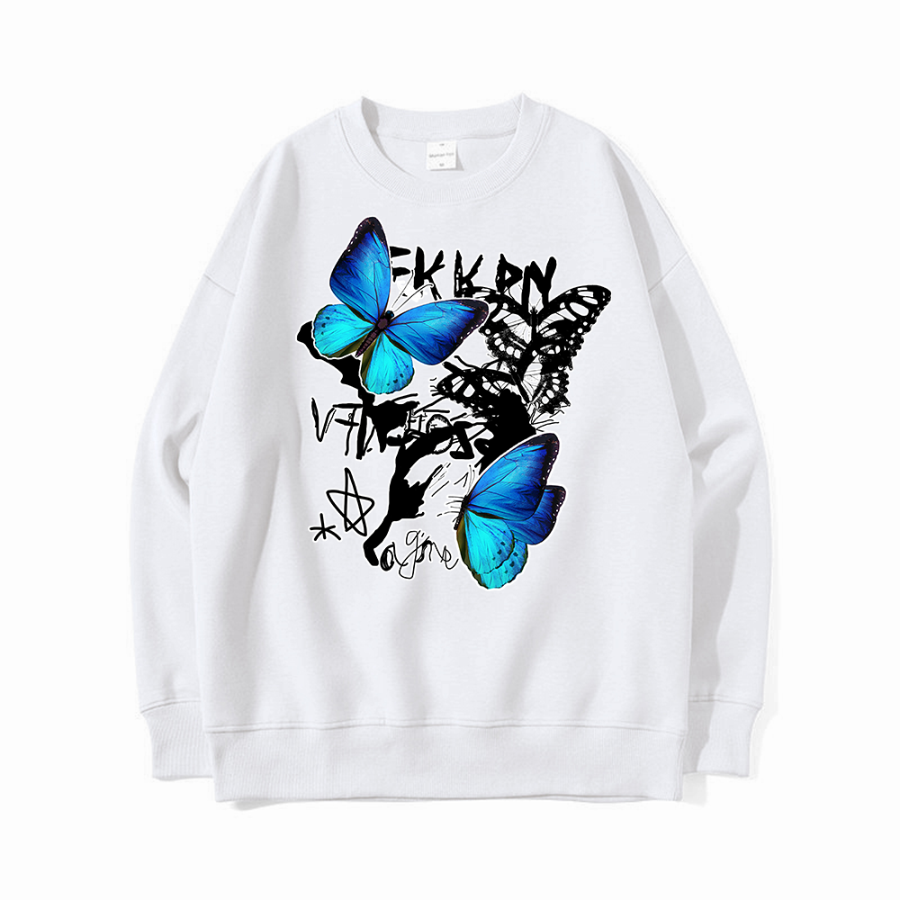Butterfly Graffiti Print T-Shirts, Hoodies, Sweatshirts