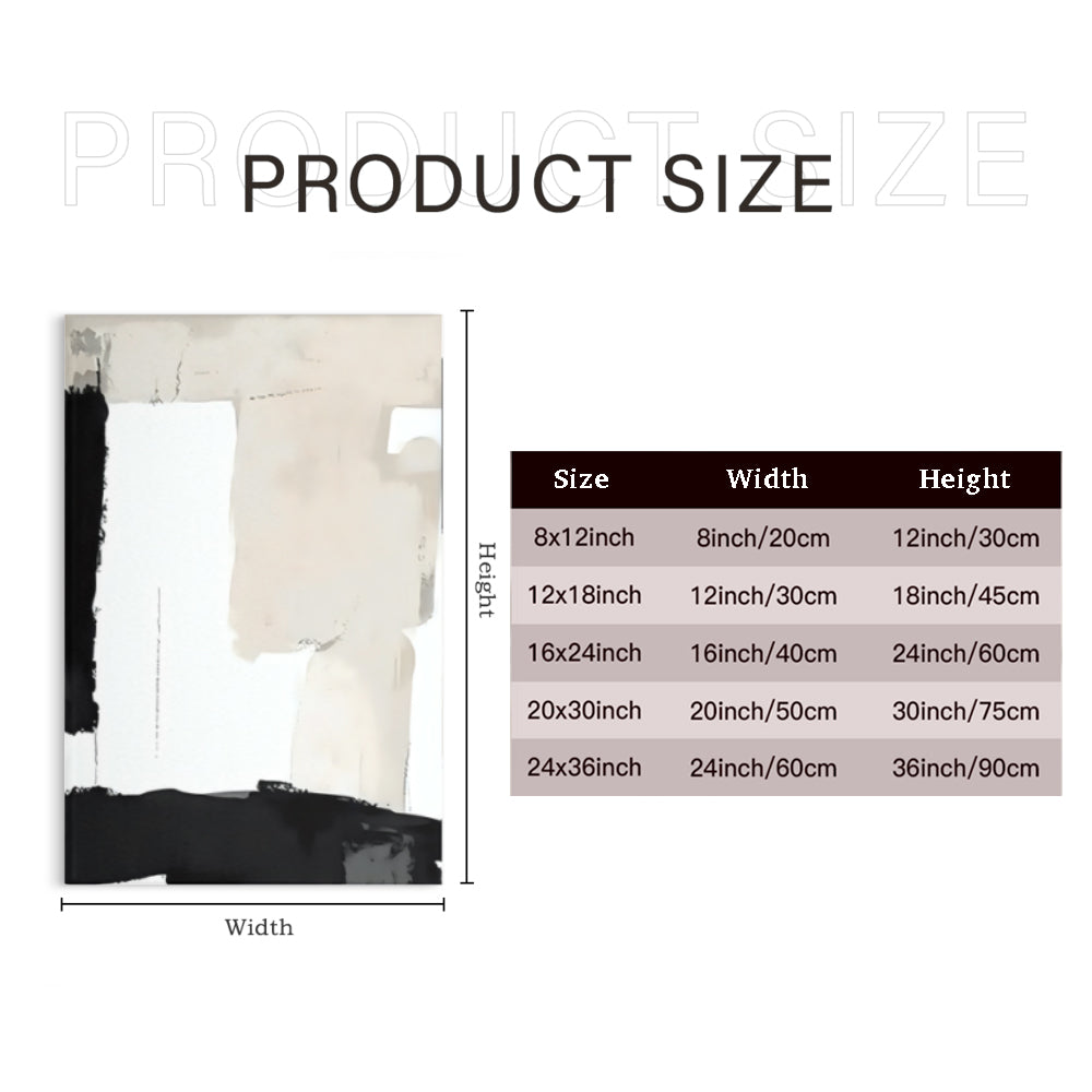 Modern Simple Creative Pattern,Triple Frameless Canvas Painting.