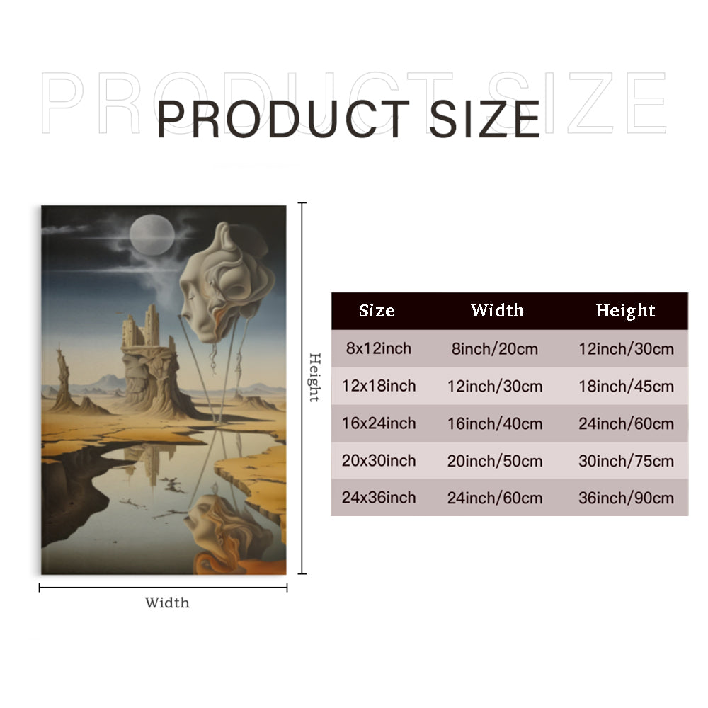 Abstract Pattern,Triple Frameless Canvas Painting