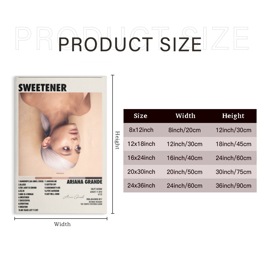 AG album cover  Design,Triple Frameless Canvas Painting