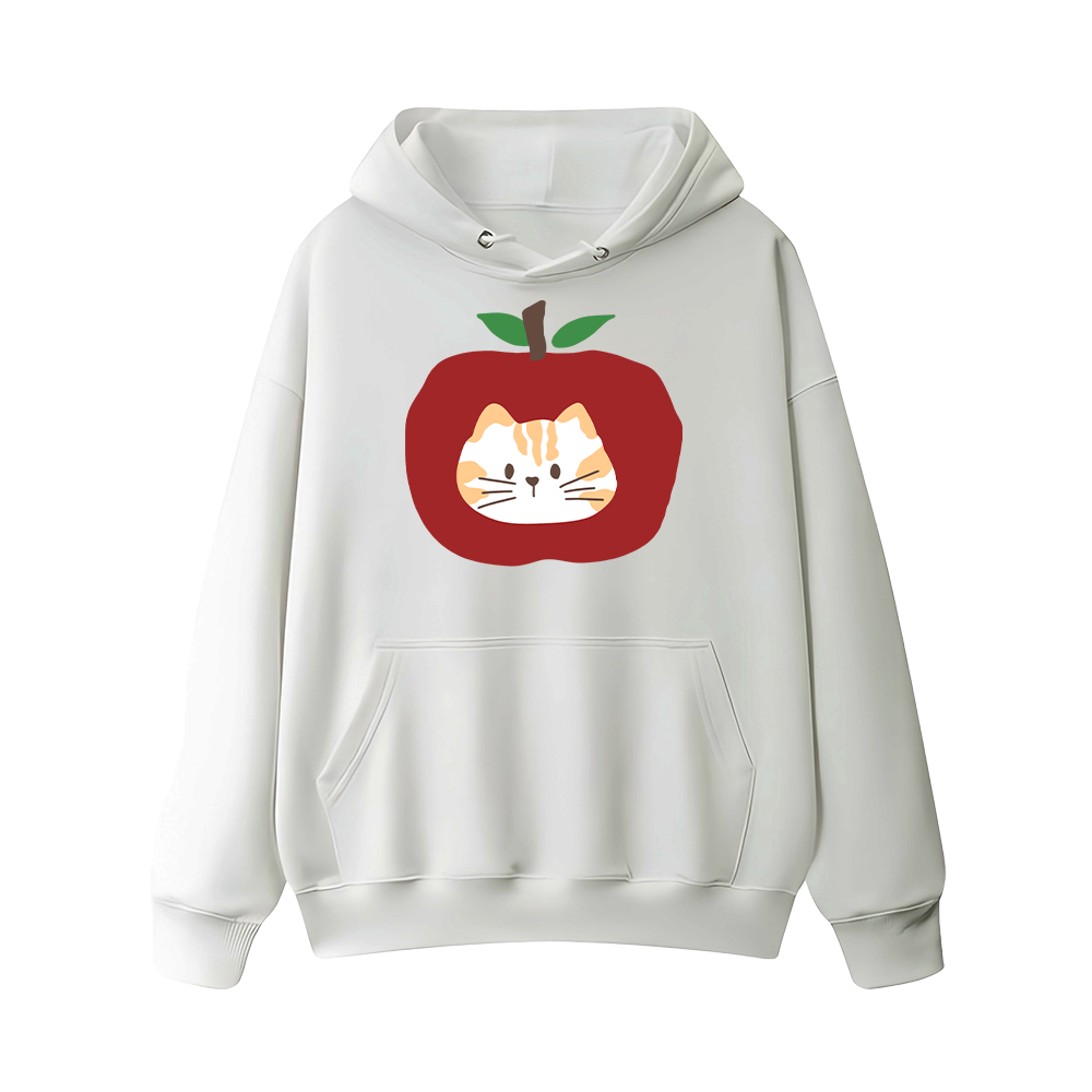 Apple Cat Cute Creative Graphic T-Shirts, Hoodies, Sweatshirts