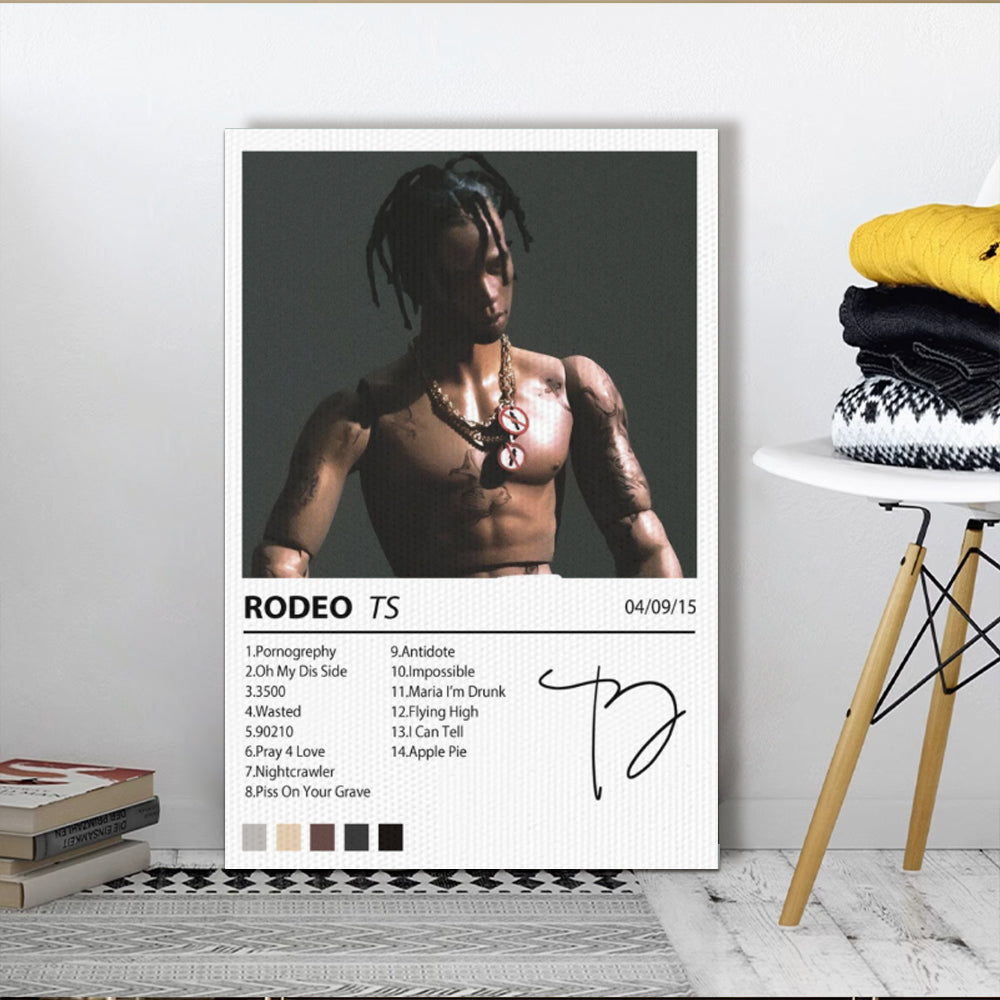 TS Poster Cover  Design,Triple Frameless Canvas Painting