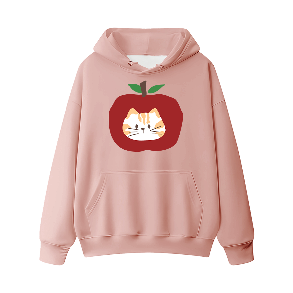 Apple Cat Cute Creative Graphic T-Shirts, Hoodies, Sweatshirts