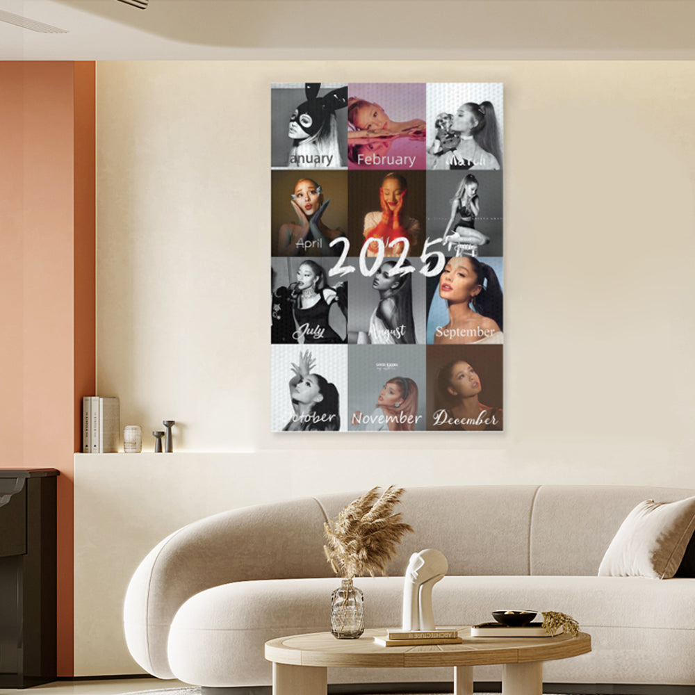 AG Album Poster Creative Pattern,Single  Frameless Canvas Painting