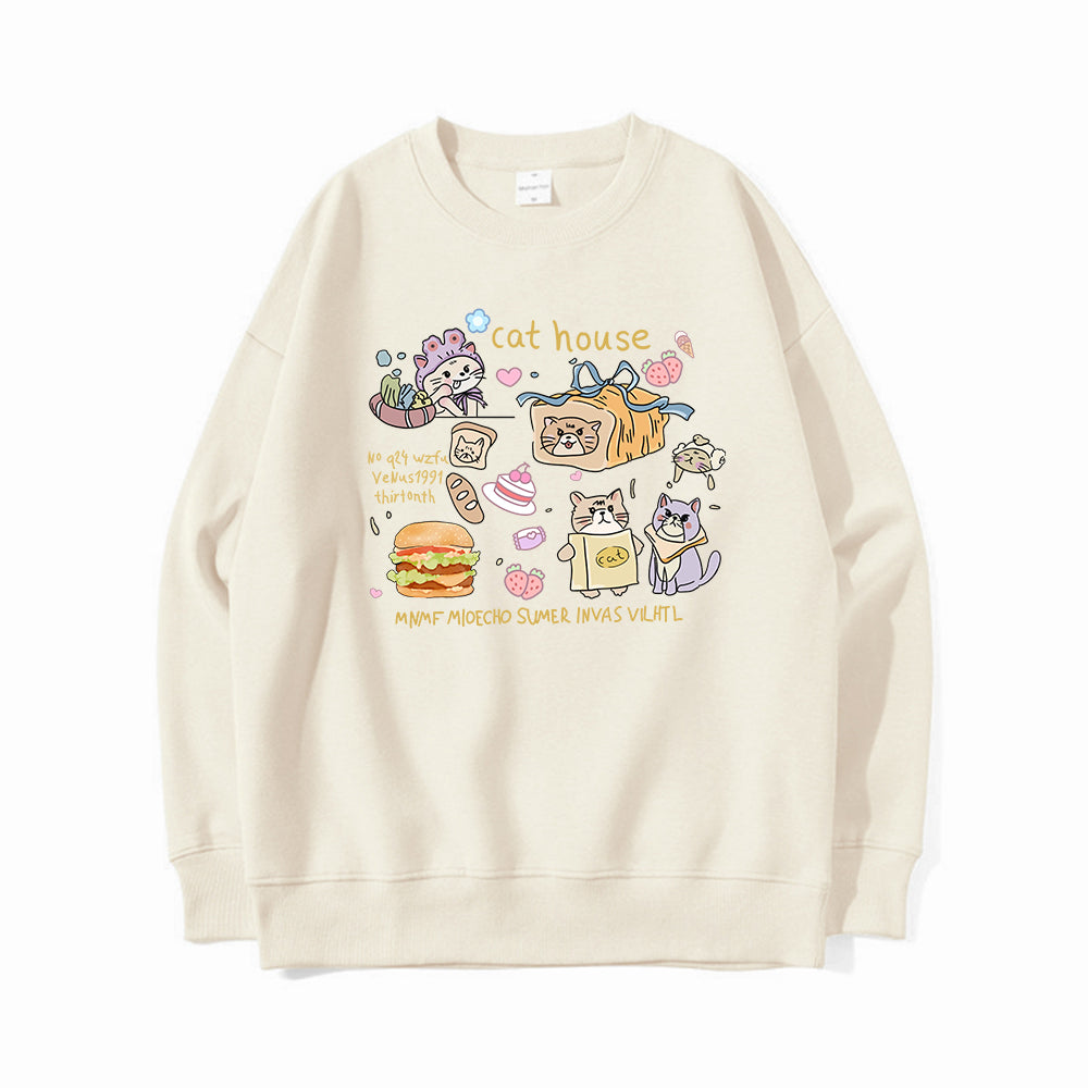 Illustration Graffiti Cute Kitten T-Shirts, Hoodies, Sweatshirts