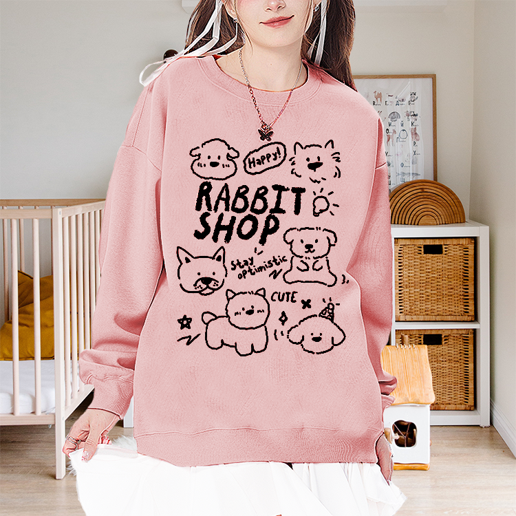 Hand Drawn Puppy Creative Graphic T-Shirts, Hoodies, Sweatshirts