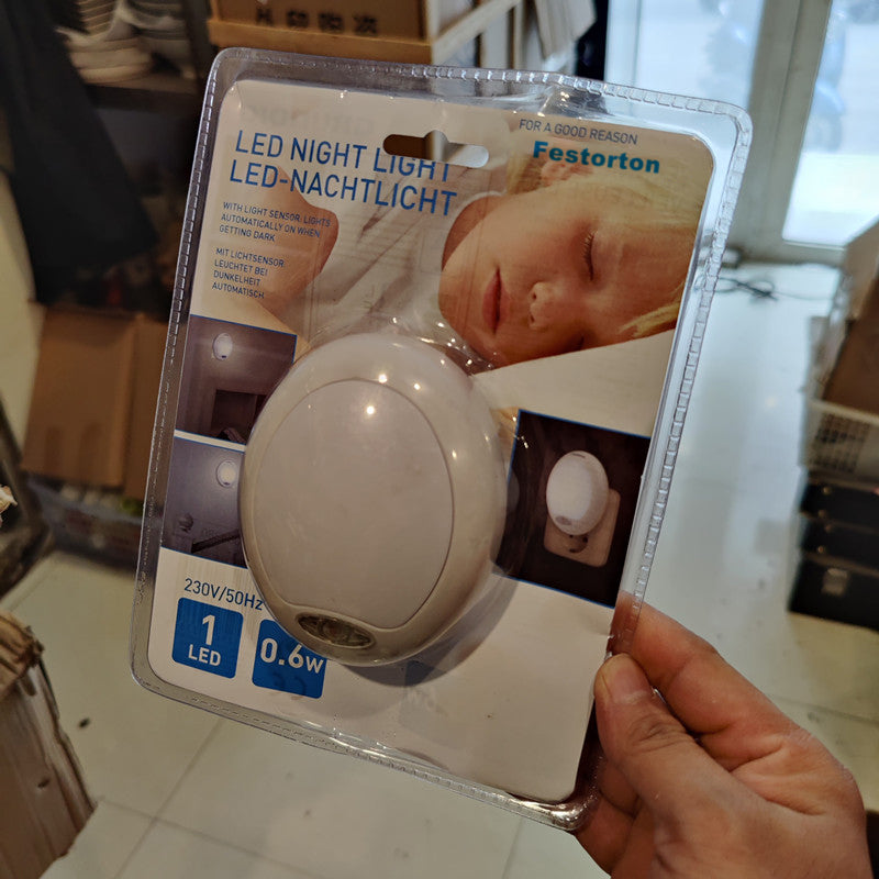 Festorton LED Night Light Plug in, Modern Night Lights Plug into Wall, Dusk to Dawn Sensor