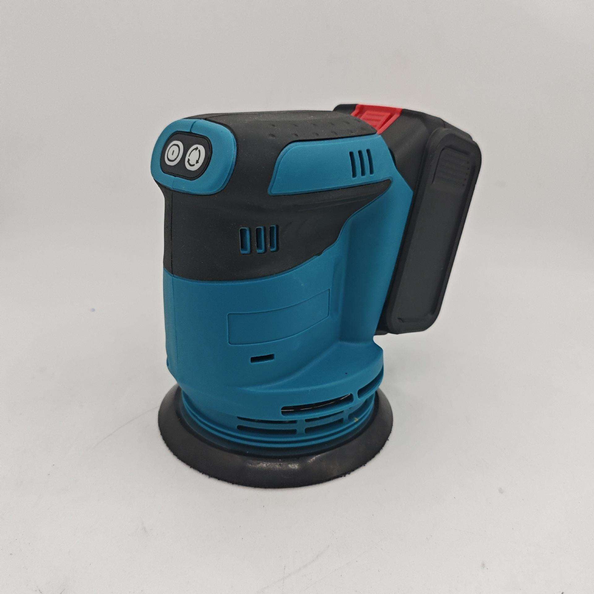Mattily Random Orbit Sander, 5'' Cordless Orbital Sander, Brushless Palm Sander Fit for Makita 18V Battery & Others, 6 Speed Max. 24000RPM, Hook & Loop, Dust Collector