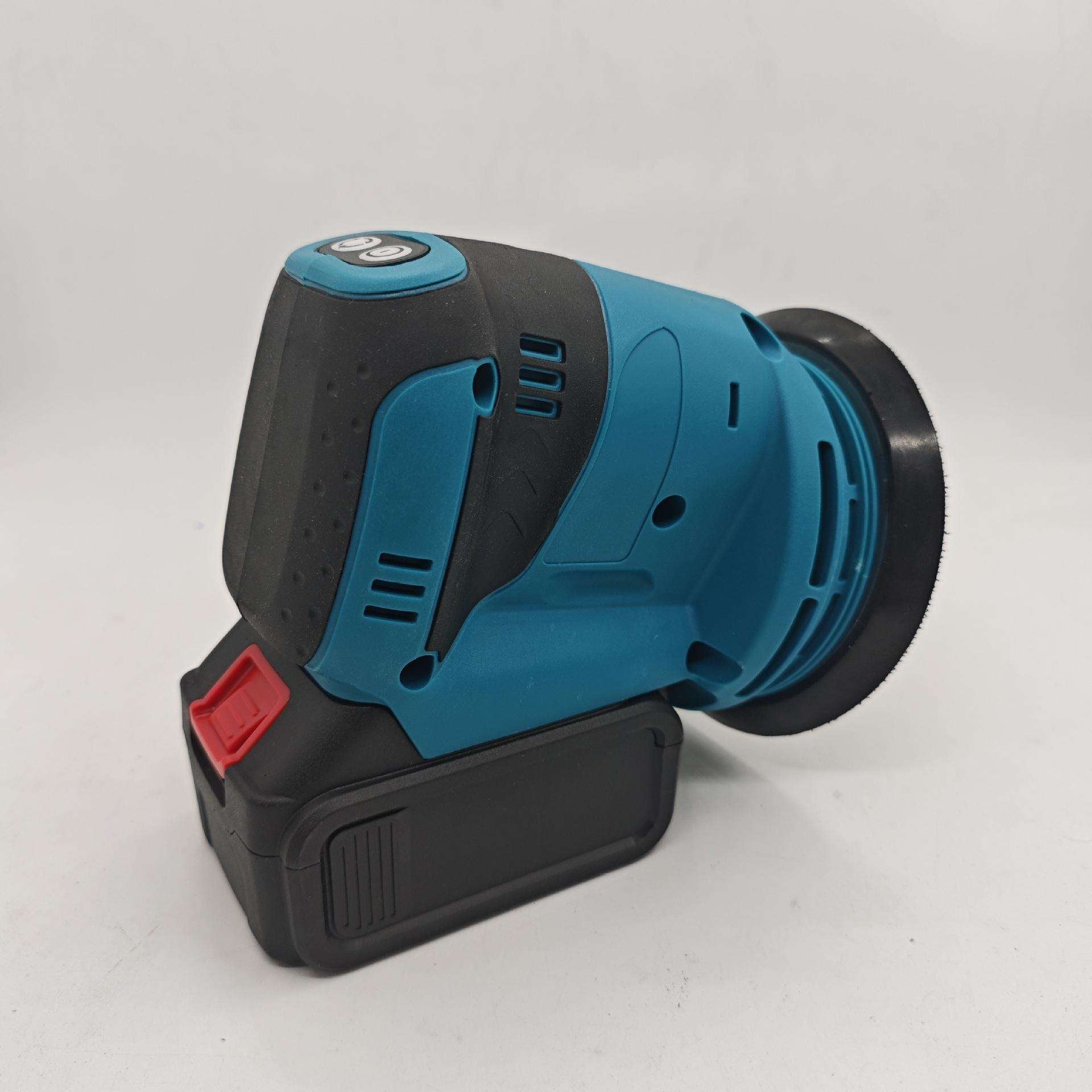 Mattily Random Orbit Sander, 5'' Cordless Orbital Sander, Brushless Palm Sander Fit for Makita 18V Battery & Others, 6 Speed Max. 24000RPM, Hook & Loop, Dust Collector