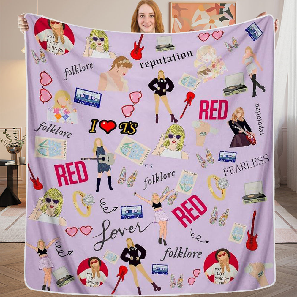 Super Soft Comfortable Cartoon Blanket