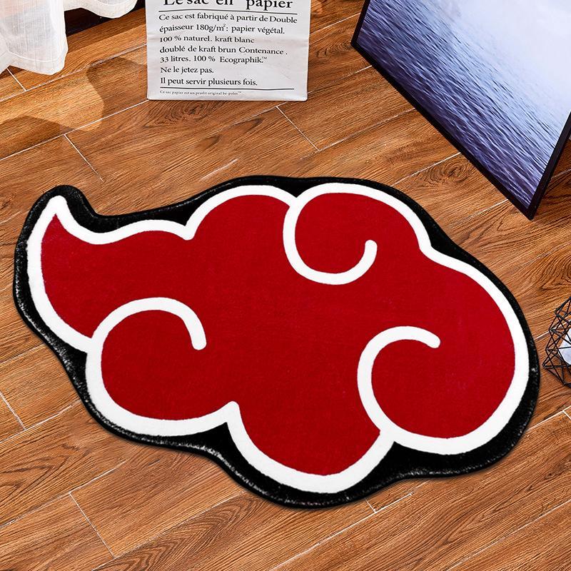 Home Decor Cartoon Cloud Pattern Soft Anime Floormat