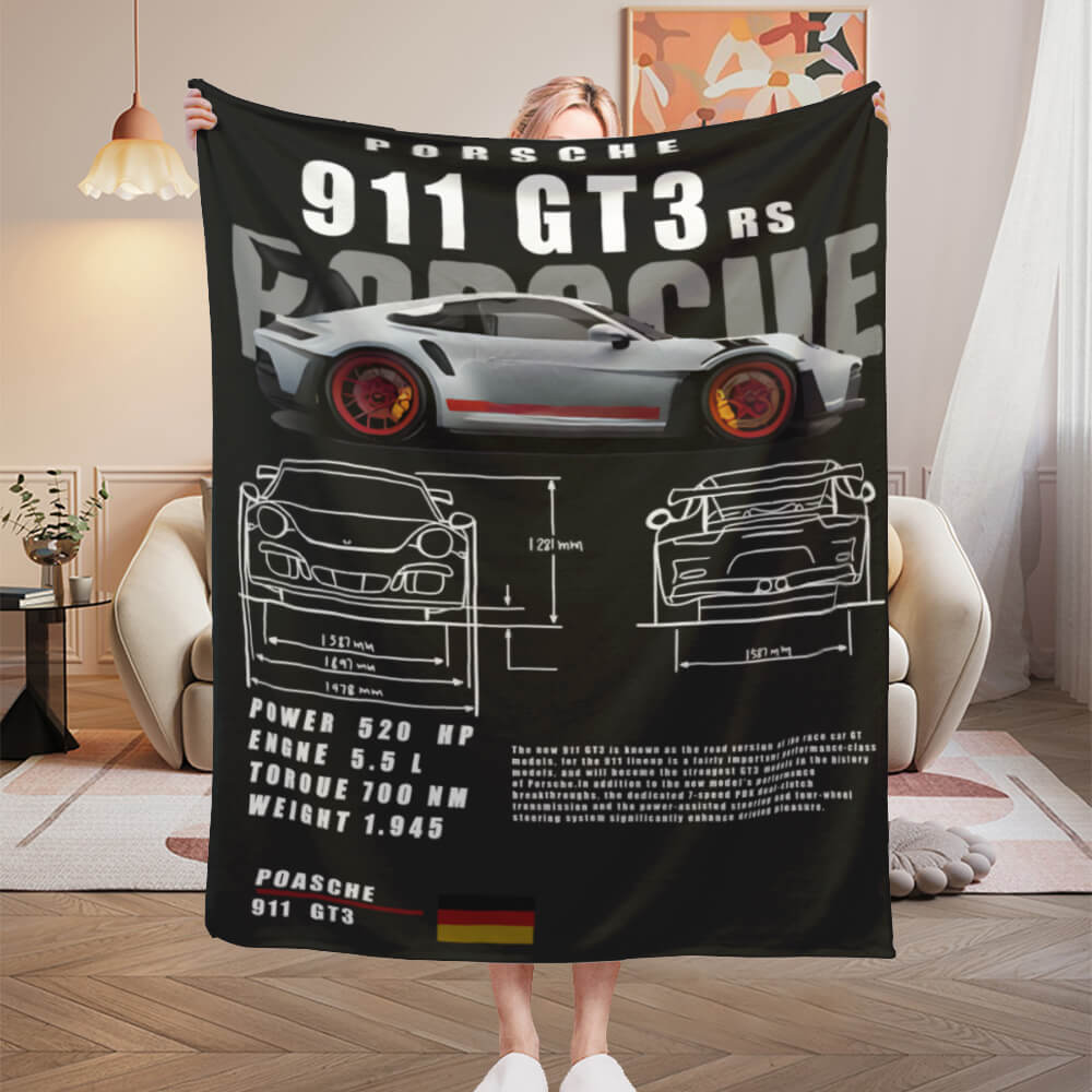 Car Model Pattern, The Blanket Is Soft And Comfortable