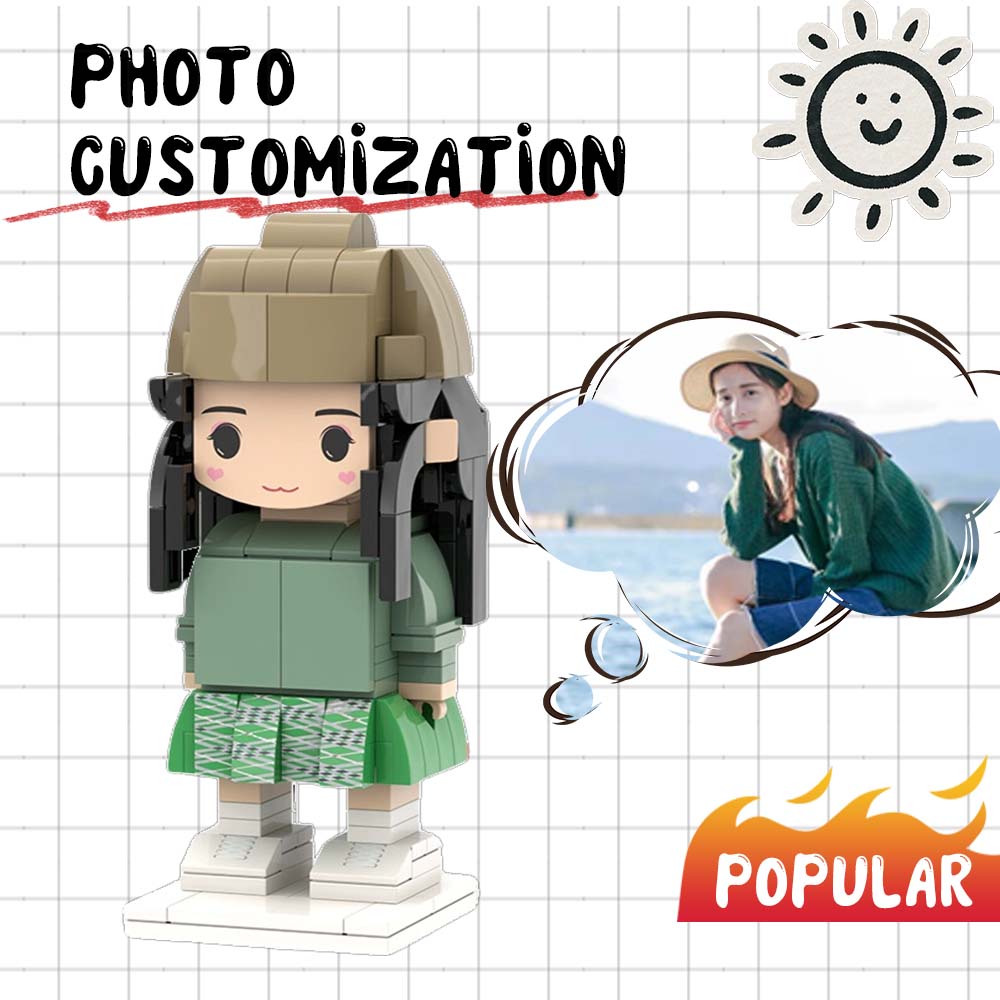 Full Body Customizable 1 Person Custom Brick