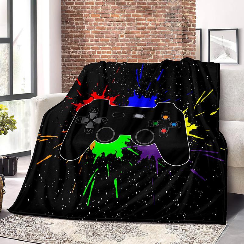 Game Controller Pattern Soft Comfortable Throw Blanket