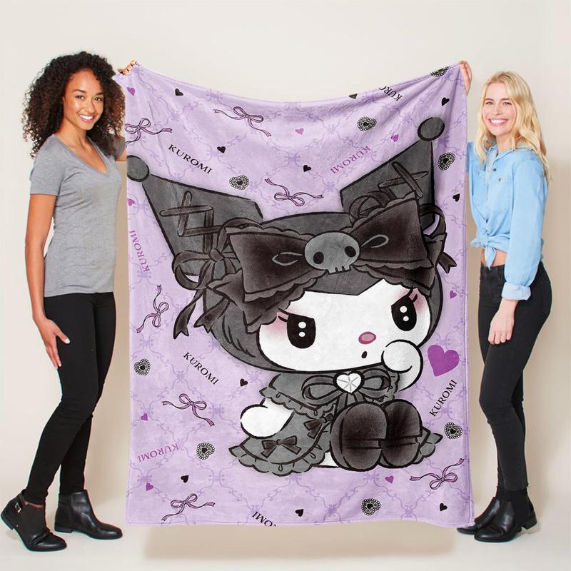 Cartoon Pattern Soft Comfortable Throw Blanket