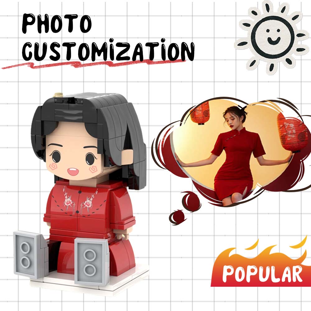 Full Body Customizable 1 Person Custom Brick