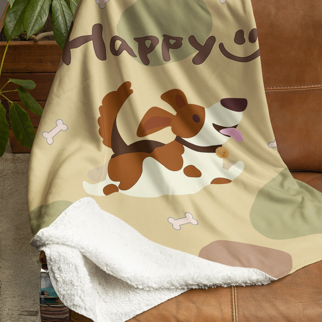 Cute Dachshund Blanket Soft and Comfortable