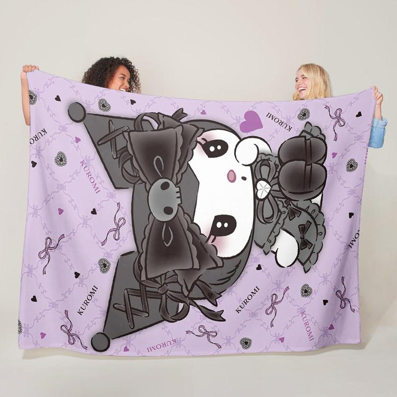 Cartoon Pattern Soft Comfortable Throw Blanket