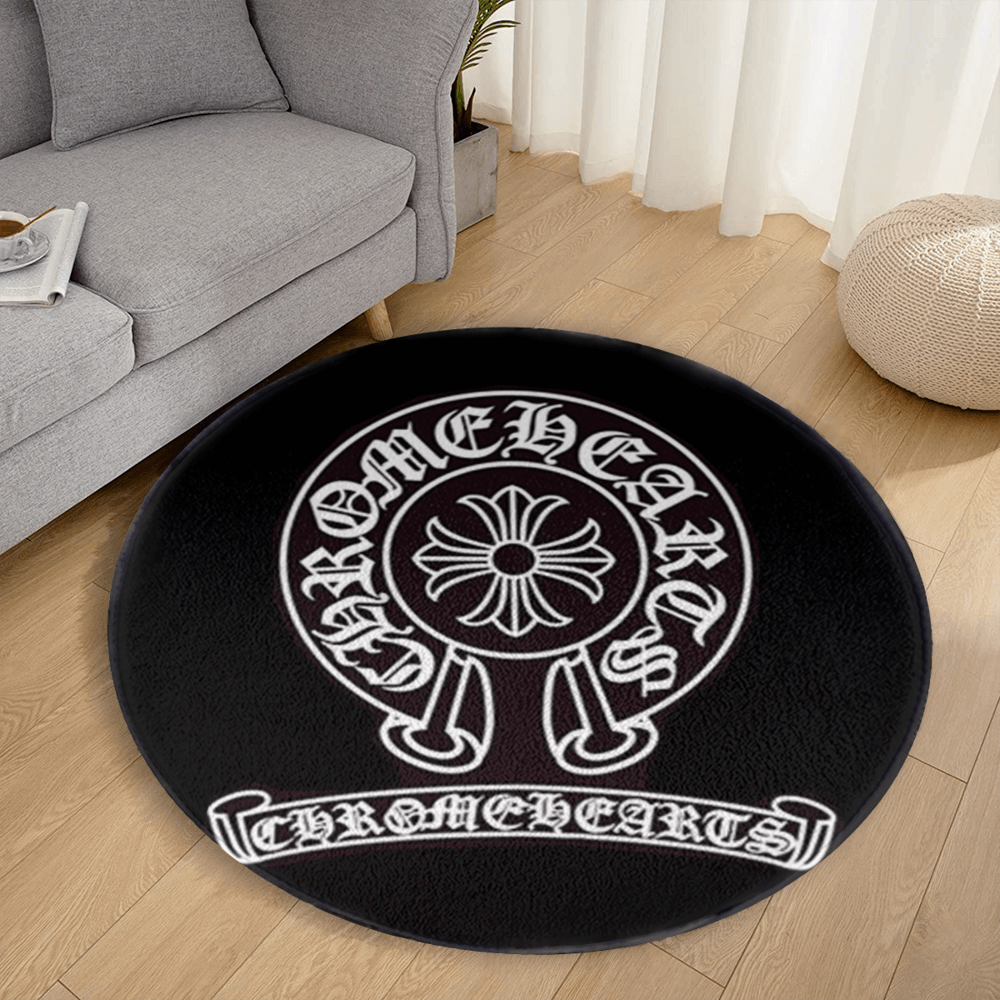 Crosby Custom Round Non-slip Soft and Comfortable Floormat