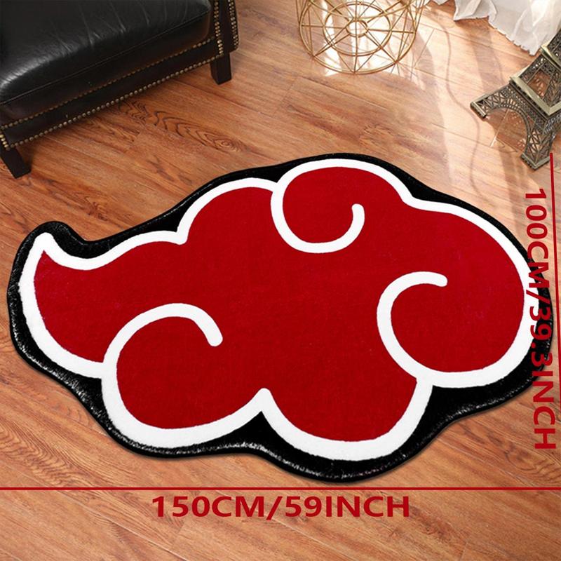 Home Decor Cartoon Cloud Pattern Soft Anime Floormat