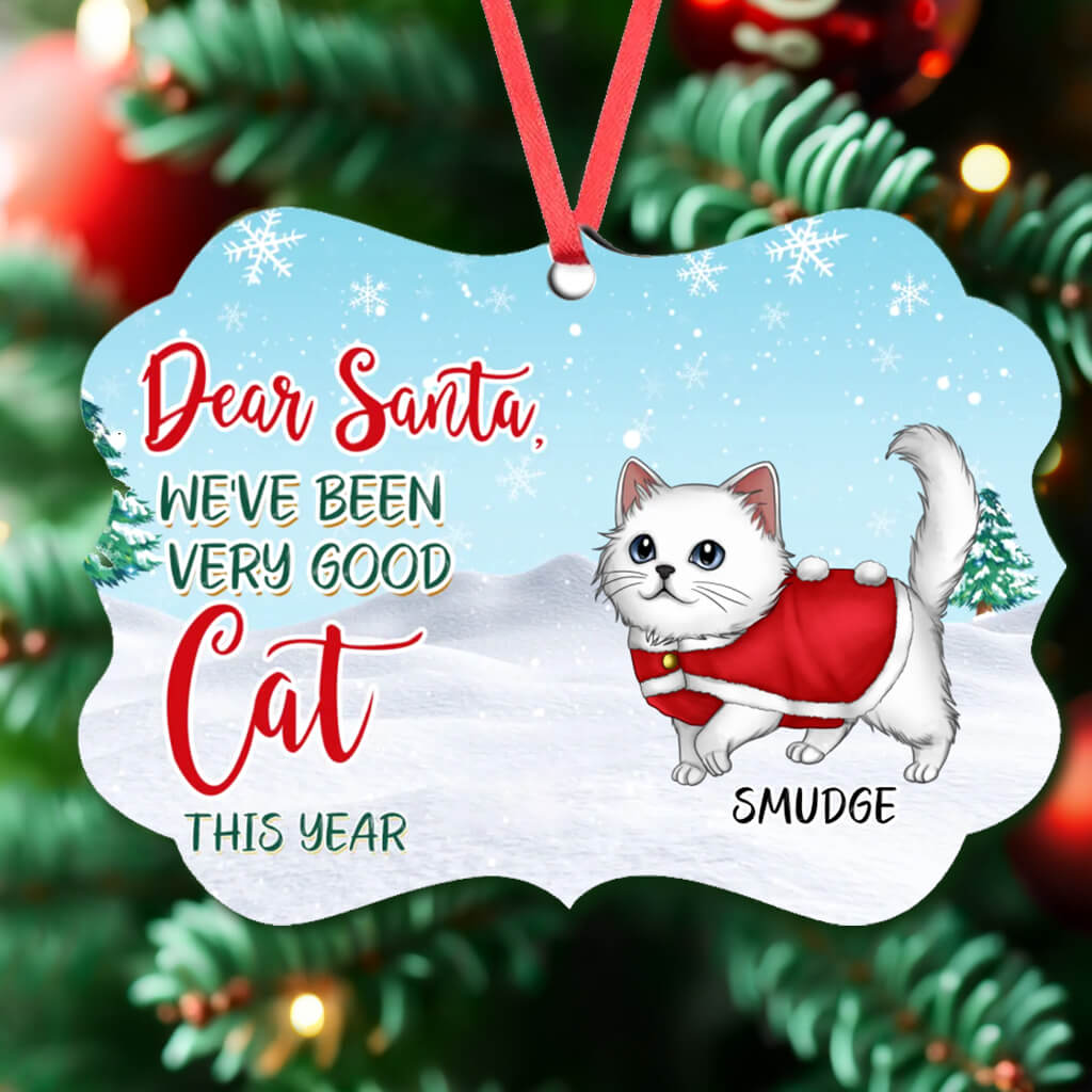 We Have Been Good Cats-Personalized Custom MDF And Aluminum Christmas Decorations - Gifts for Pet Lovers, Pet Owners, Christmas Gifts