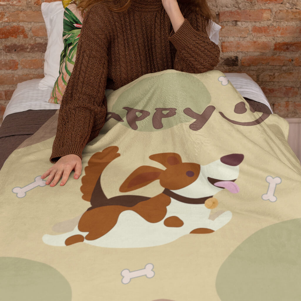 Cute Dachshund Blanket Soft and Comfortable