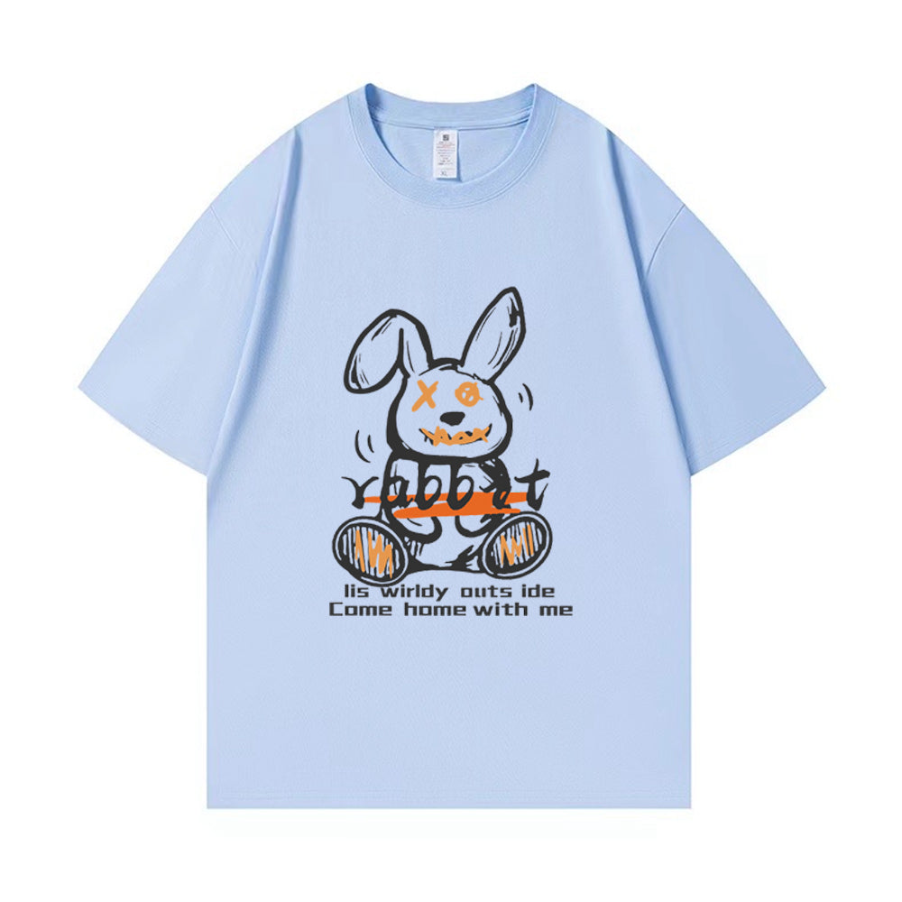 Line Bunny Creative Pattern T-Shirts, Hoodies, Sweatshirts