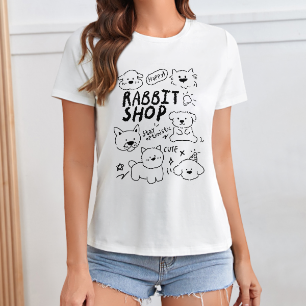 Hand Drawn Puppy Creative Graphic T-Shirts, Hoodies, Sweatshirts