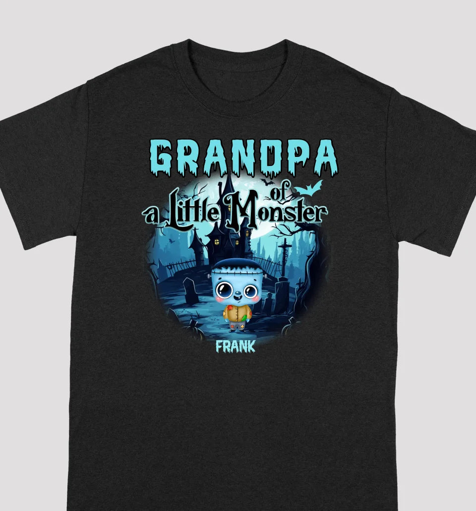 Granny Of Little Monsters - Family Personalized Custom Unisex T-shirt, Sweatshirts, Hoodies -Halloween Gift For Family, Grandma, Grandpa