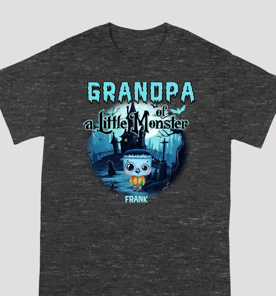 Granny Of Little Monsters - Family Personalized Custom Unisex T-shirt, Sweatshirts, Hoodies -Halloween Gift For Family, Grandma, Grandpa