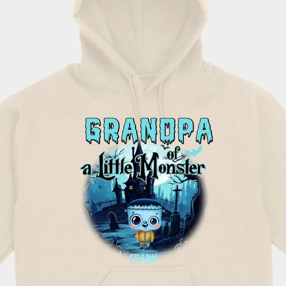 Granny Of Little Monsters - Family Personalized Custom Unisex T-shirt, Sweatshirts, Hoodies -Halloween Gift For Family, Grandma, Grandpa