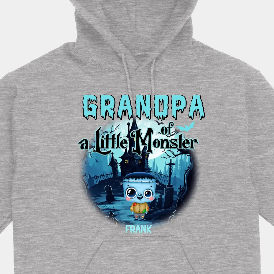 Granny Of Little Monsters - Family Personalized Custom Unisex T-shirt, Sweatshirts, Hoodies -Halloween Gift For Family, Grandma, Grandpa