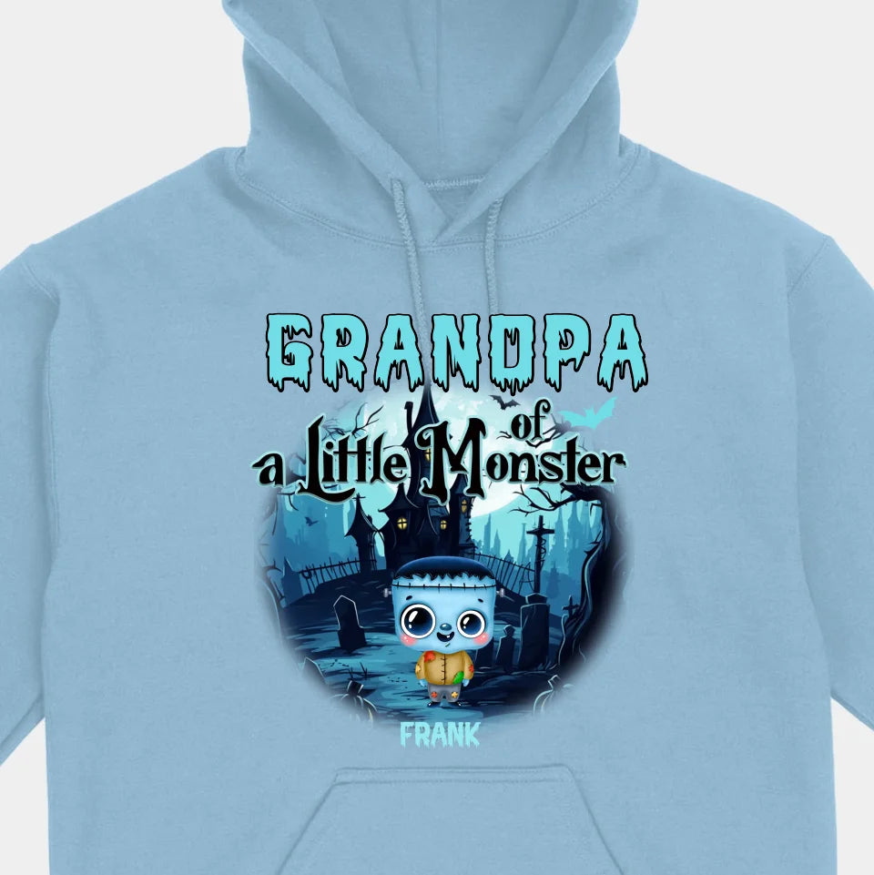 Granny Of Little Monsters - Family Personalized Custom Unisex T-shirt, Sweatshirts, Hoodies -Halloween Gift For Family, Grandma, Grandpa