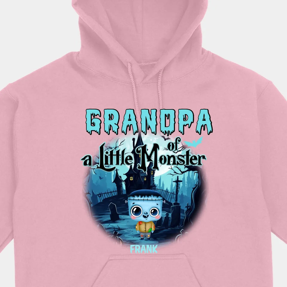 Granny Of Little Monsters - Family Personalized Custom Unisex T-shirt, Sweatshirts, Hoodies -Halloween Gift For Family, Grandma, Grandpa