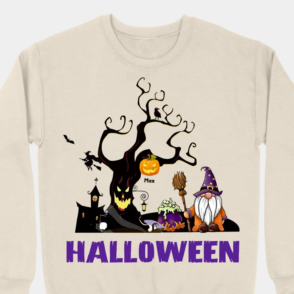 The Old Wizard Of Halloween - Personalized Custom Unisex T-Shirt, Sweatshirts, Hoodies - Halloween Gifts For Yourself, Family