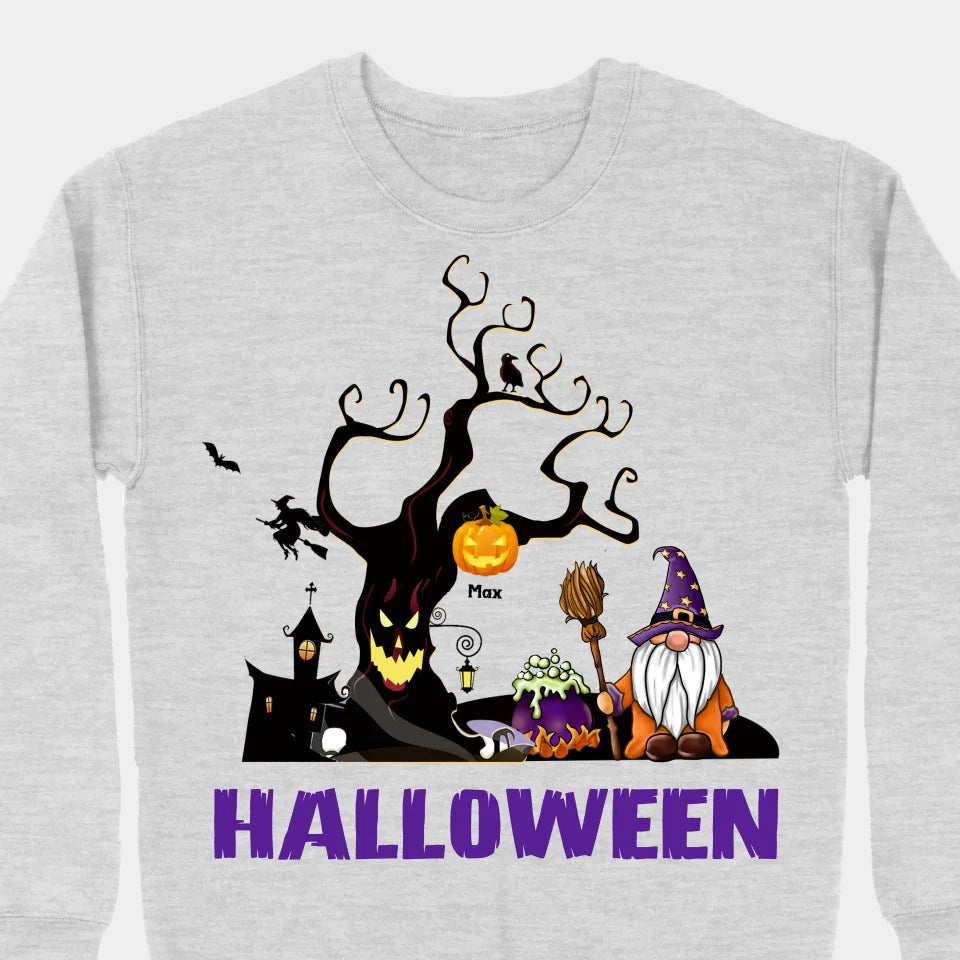 The Old Wizard Of Halloween - Personalized Custom Unisex T-Shirt, Sweatshirts, Hoodies - Halloween Gifts For Yourself, Family