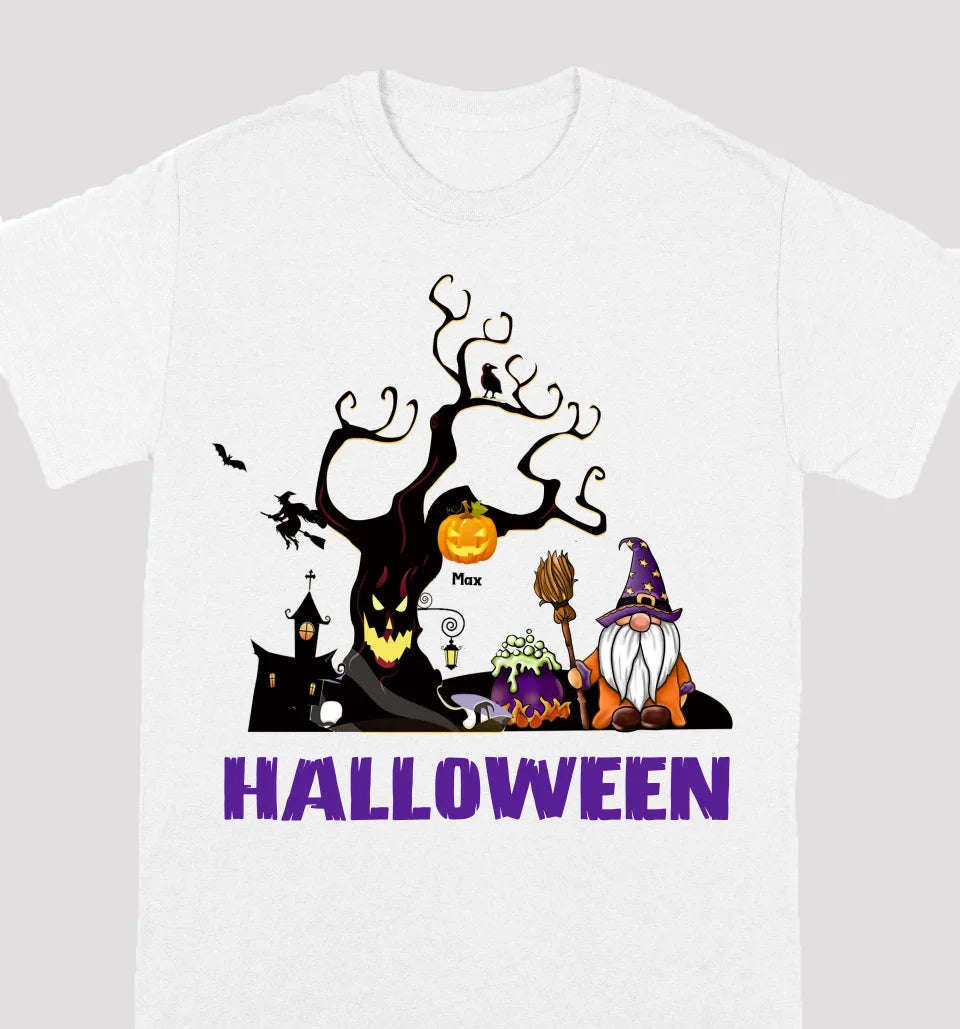 The Old Wizard Of Halloween - Personalized Custom Unisex T-Shirt, Sweatshirts, Hoodies - Halloween Gifts For Yourself, Family