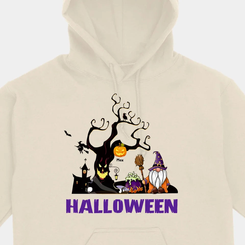 The Old Wizard Of Halloween - Personalized Custom Unisex T-Shirt, Sweatshirts, Hoodies - Halloween Gifts For Yourself, Family