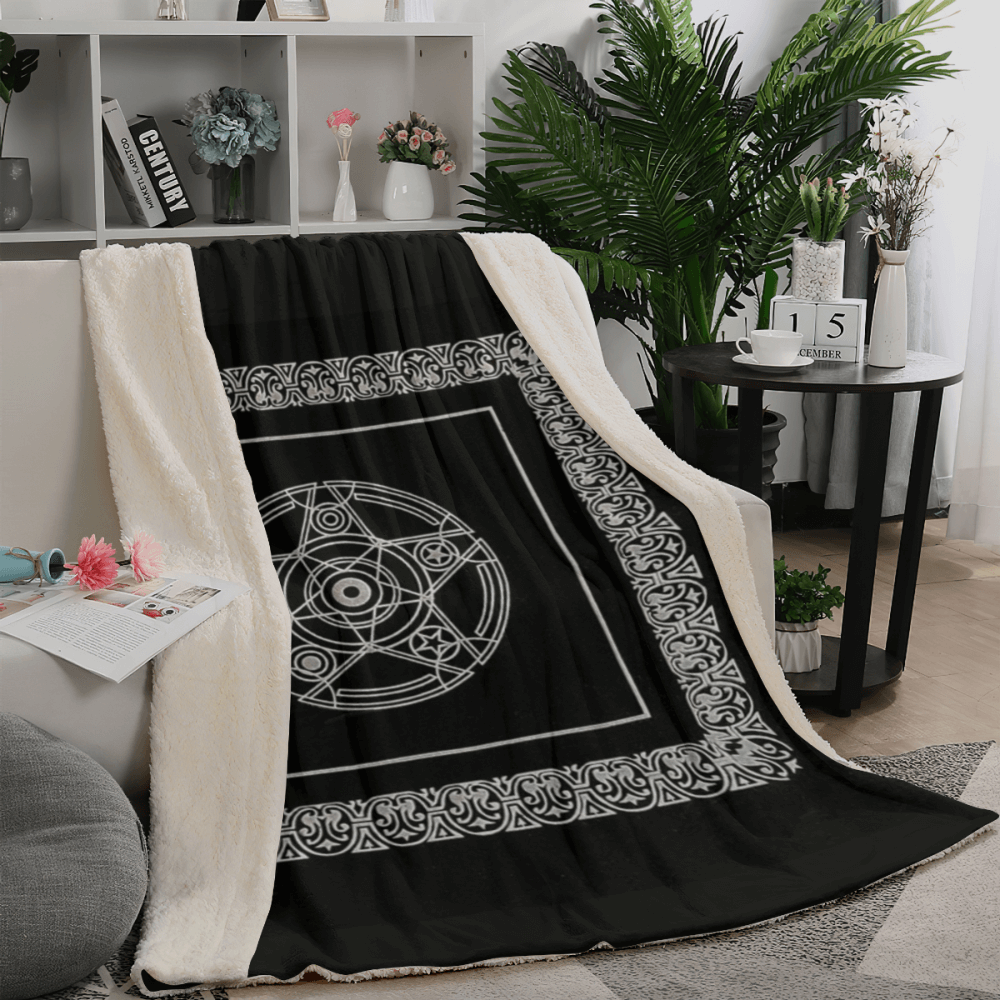 Creative Five-Pointed Star Pattern, Blanket Soft And Comfortable