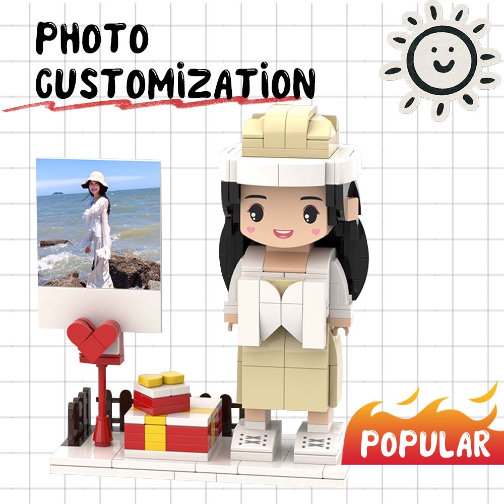 Customizable Fully Body Brick Me Figures With Photo