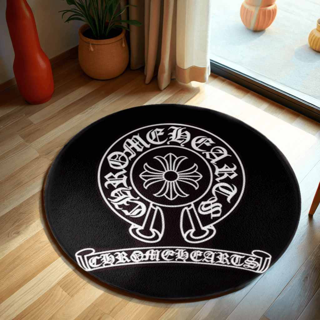 Crosby Custom Round Non-slip Soft and Comfortable Floormat